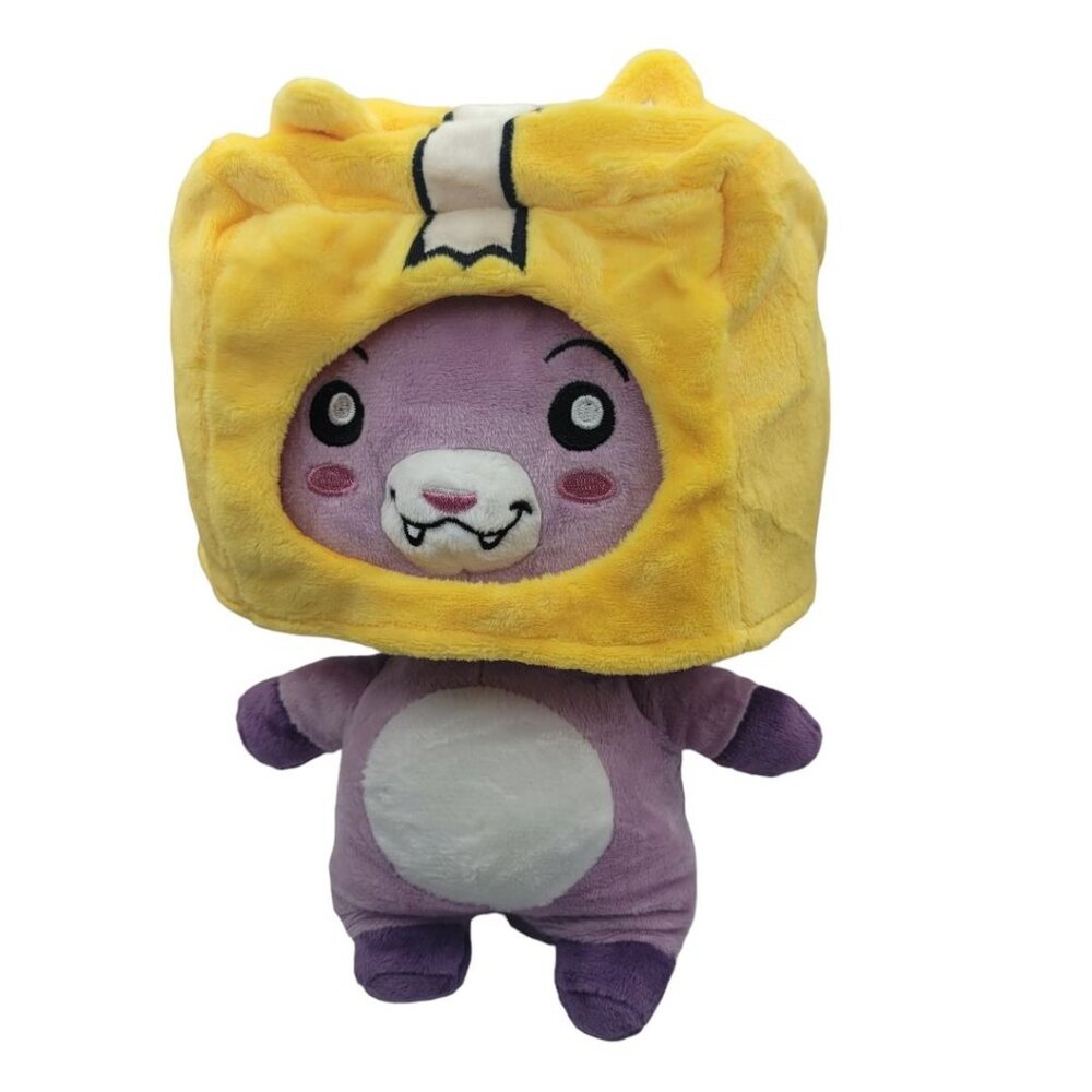 LankyBox‎ World Foxy Plush Stuffed Toy Doll Animal Series 1 2020 Purple Hat Hood
